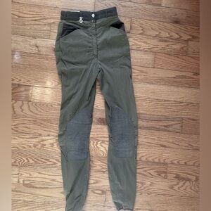 Pikeur Cotton High Waist Knee Patch Breeches 28L